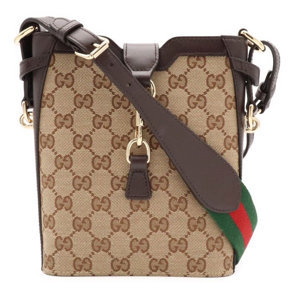 Gucci GG Canvas Mini Bucket Bag